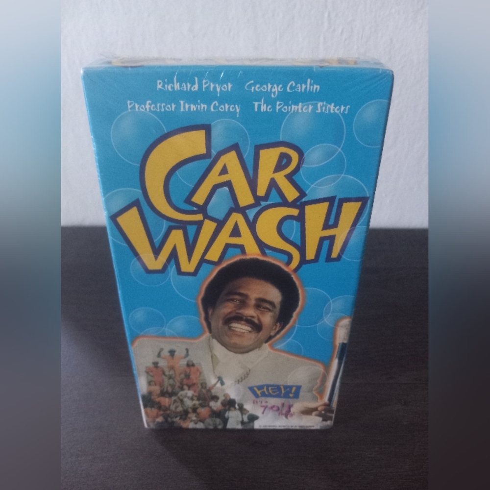 1996 (1976) Car Wash Richard Pryor Vhs New Sealed